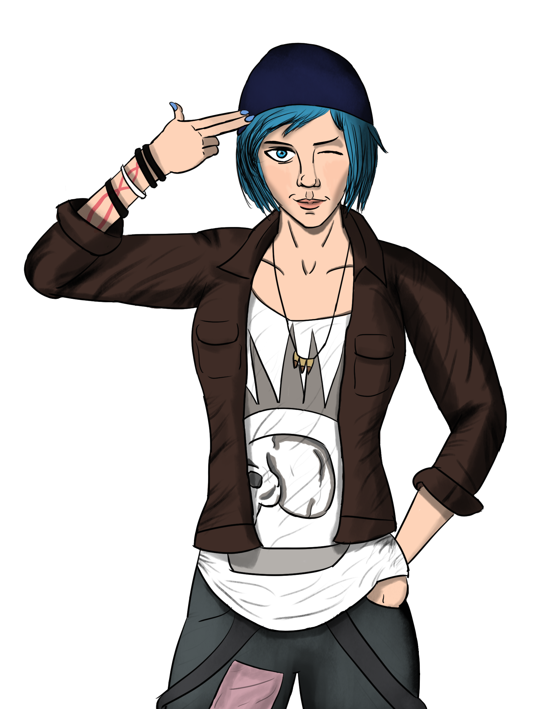 Chloe Fan Art Scrolller