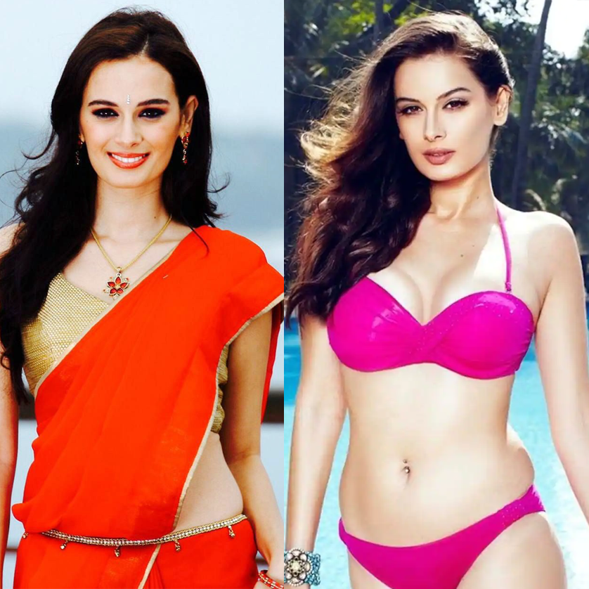 Evelyn Sharma Saree Vs Bikini Pick Your Favorite Scrolller