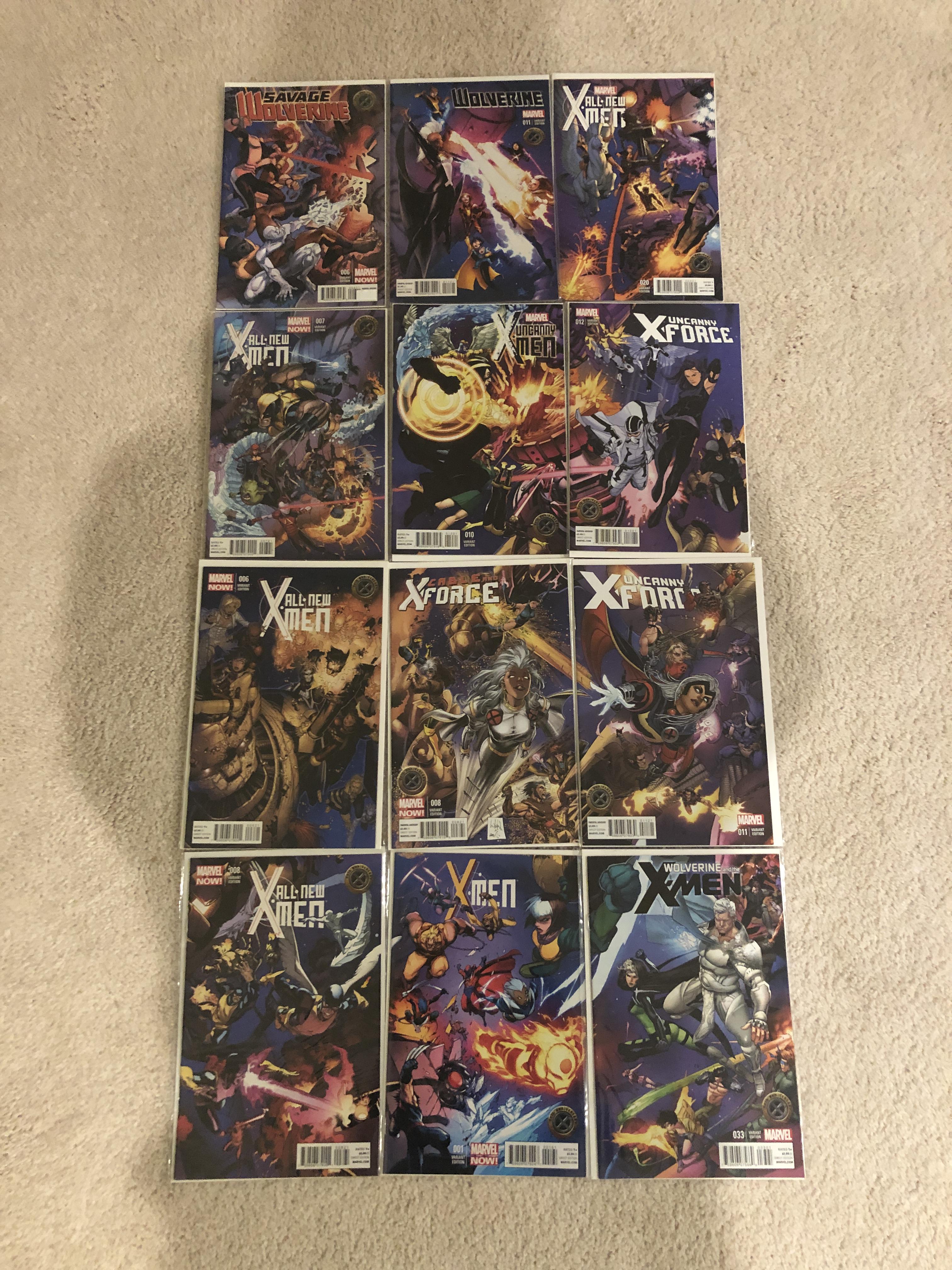 Forgot I Had This Set X Men Th Anniversary Variant Covers Anyone