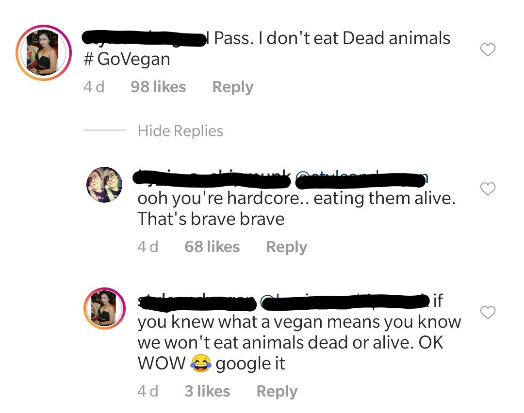 Google Vegan Scrolller