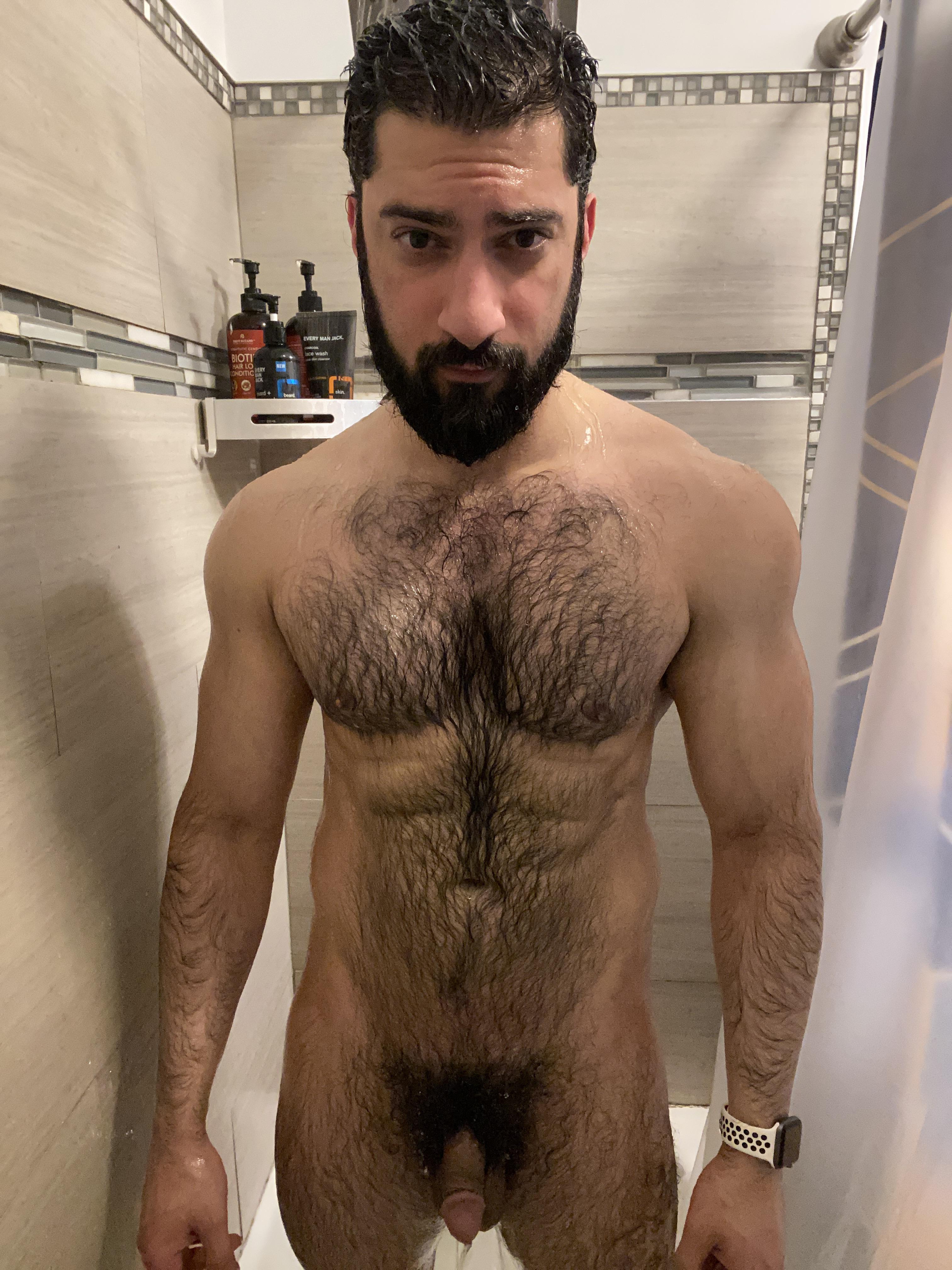 Wet Hairy Muscle Scrolller