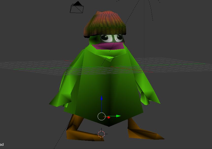 I Made A Gnorcy Boi In Blender Scrolller