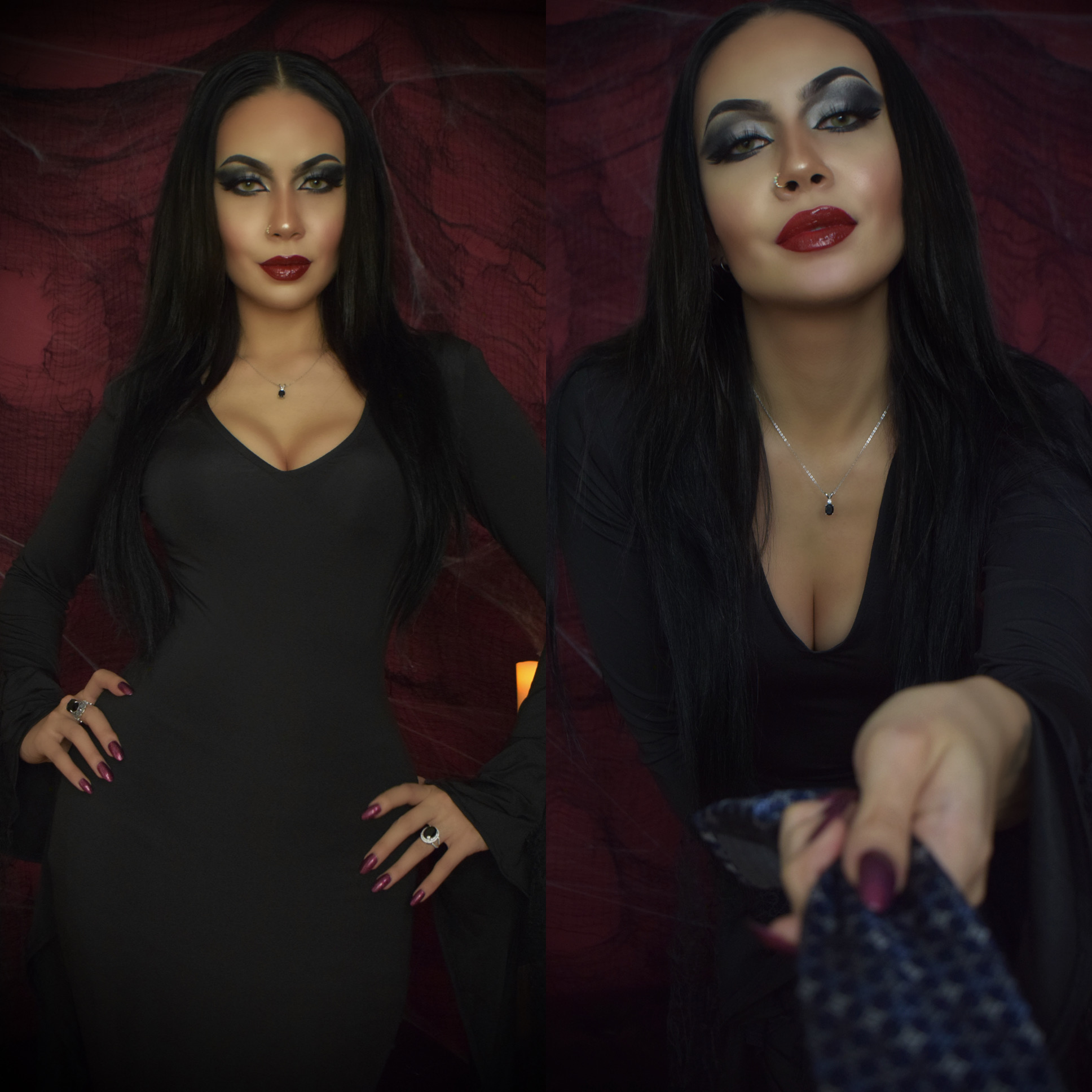 Morticia Addams Cosplay Makeup Oc Scrolller