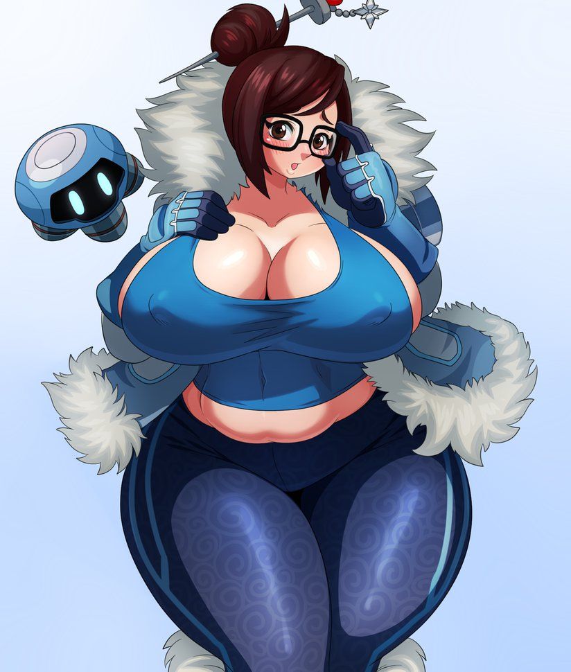 Overwatch futanari mei