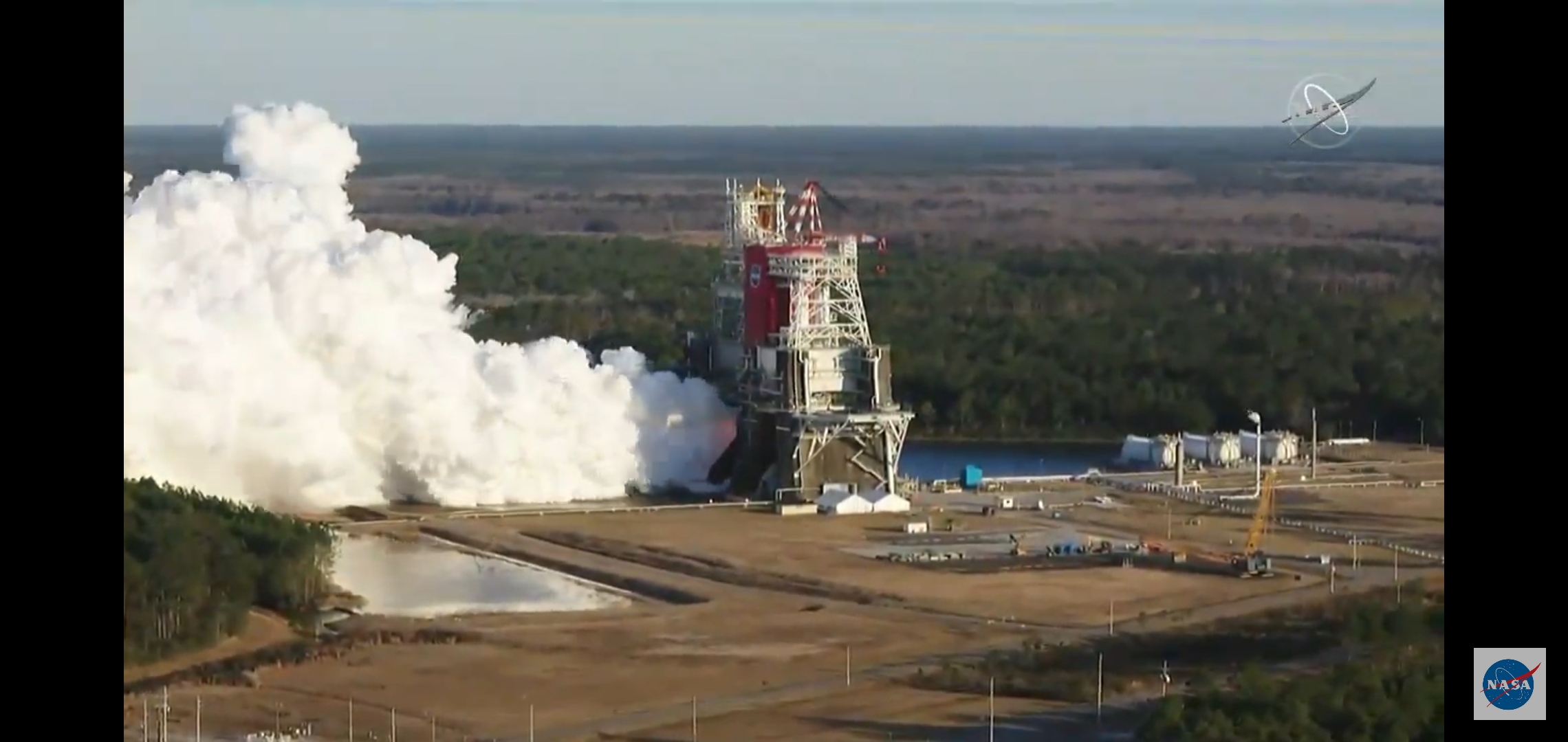 NASA Successfully Conducts The First Green Run For The ULA SLS Rocket