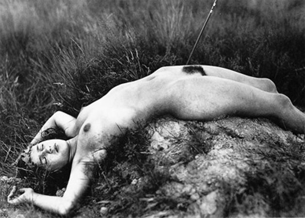 Nude In Grass S By Gerhard Riebicke Scrolller