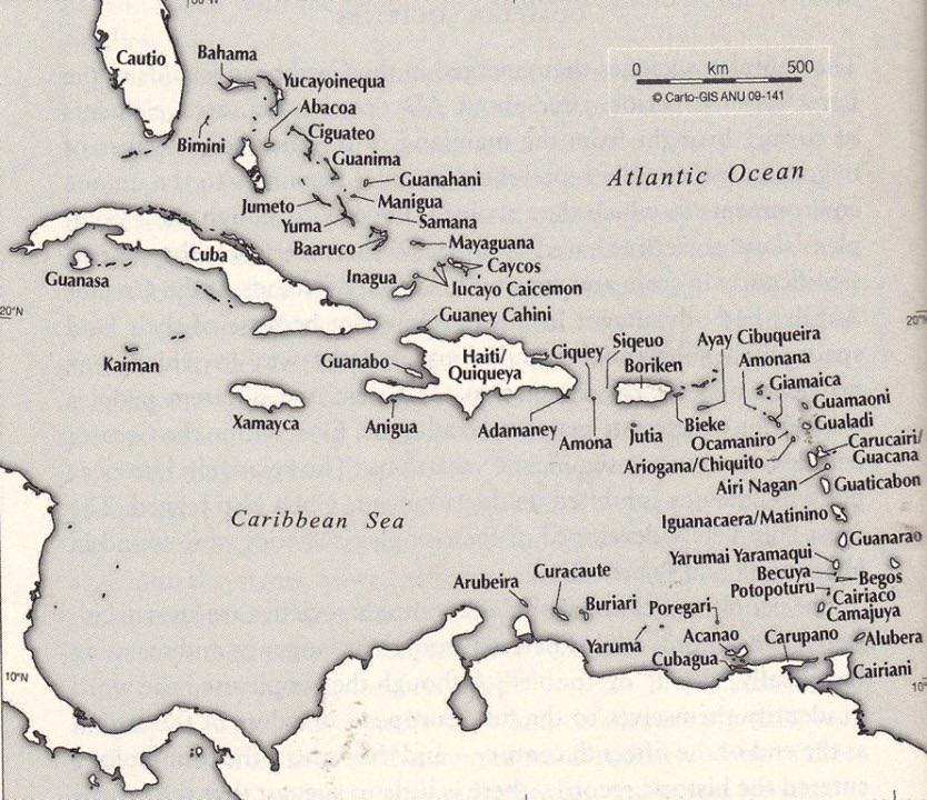 Original Indigenous Names Of Caribbean Islands Scrolller