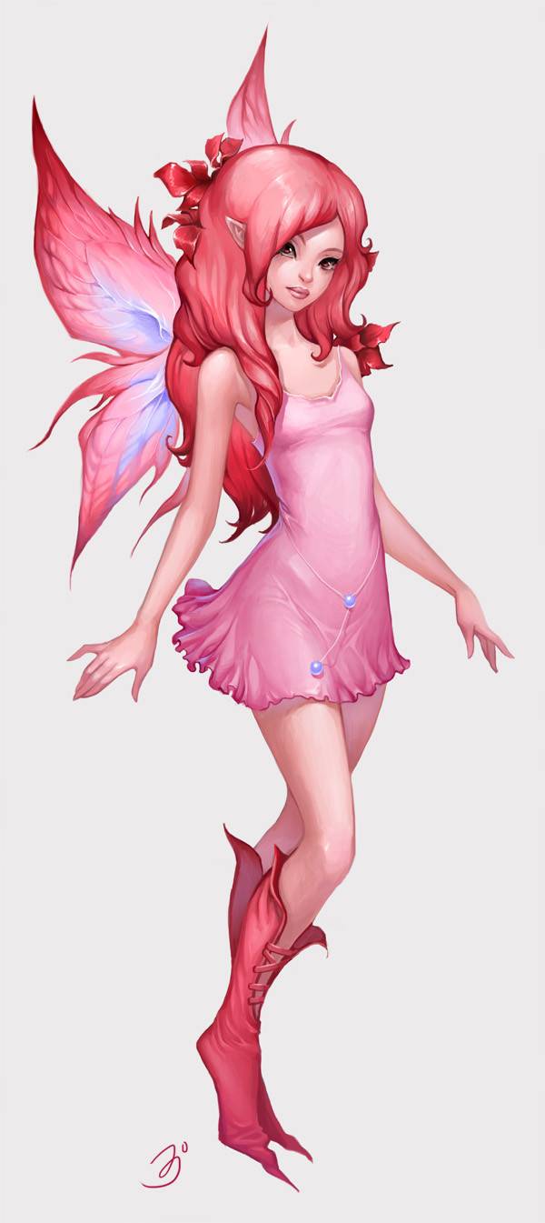 Pink Fairy By Anna Ignatieva Scrolller