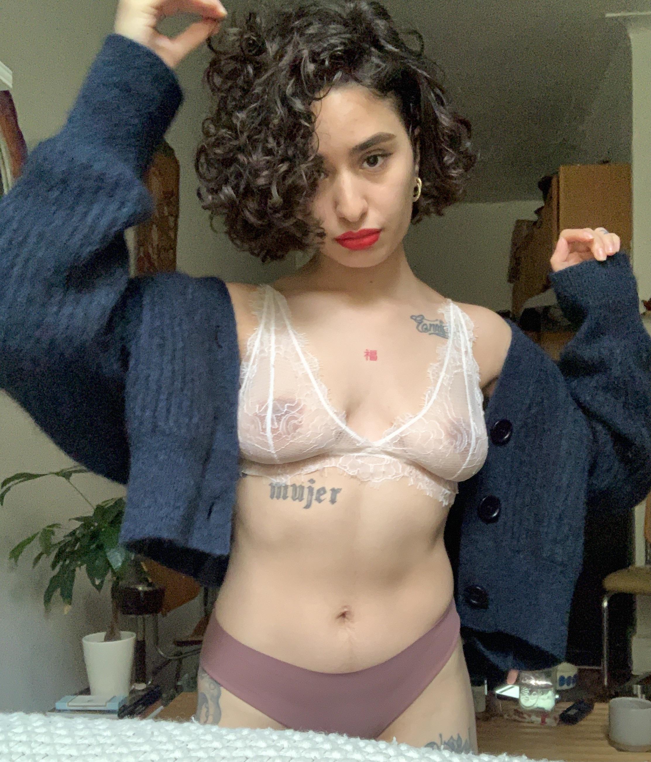 Spent My Day Off Doing Nothing But Lounging Around In My Lingerie