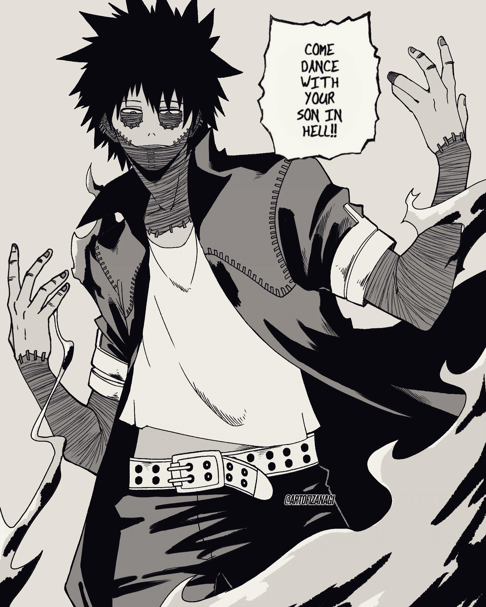 Dabi Fanart By Me Scrolller