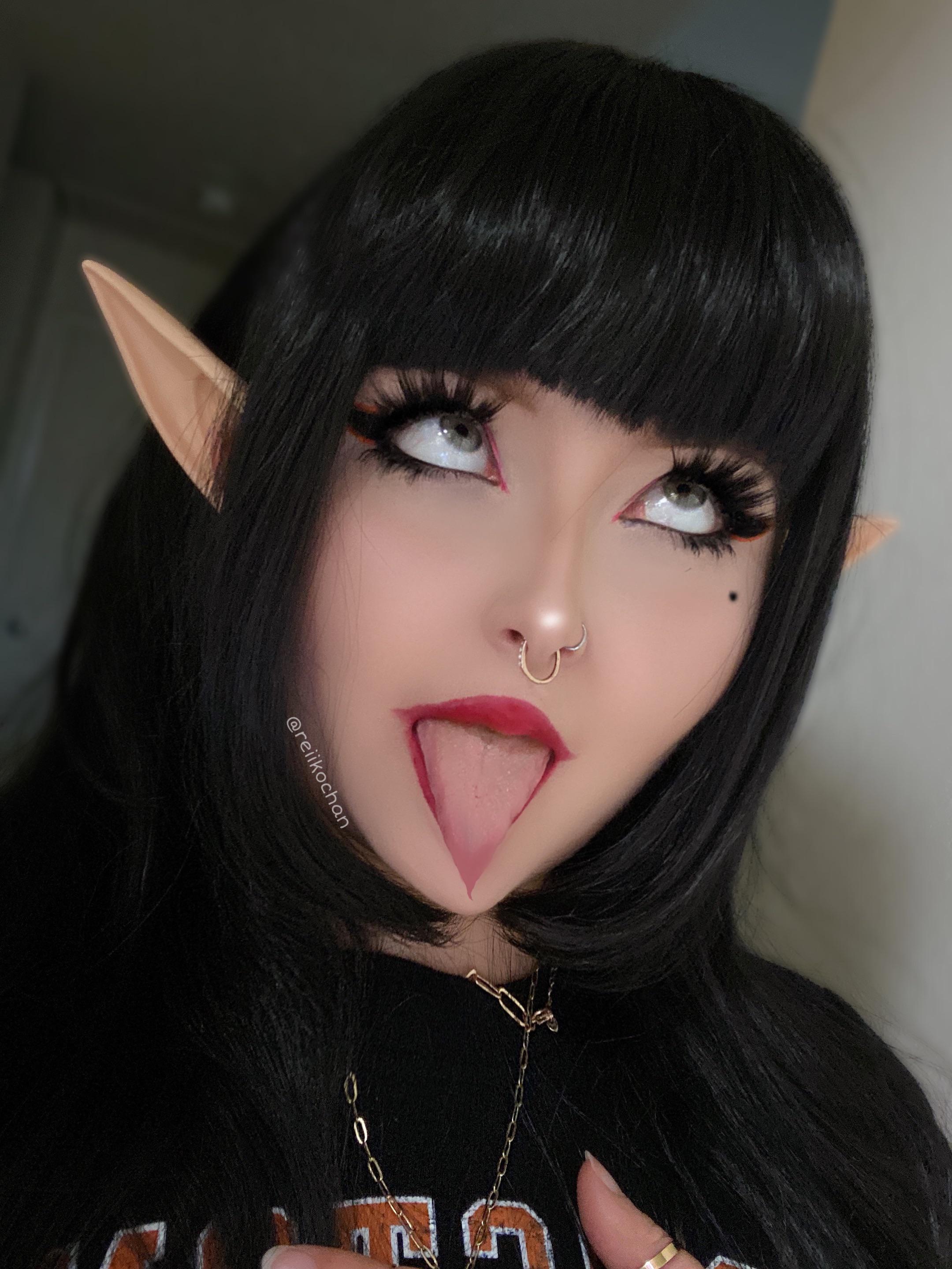 Elf Ahegao By Reiikochan Scrolller