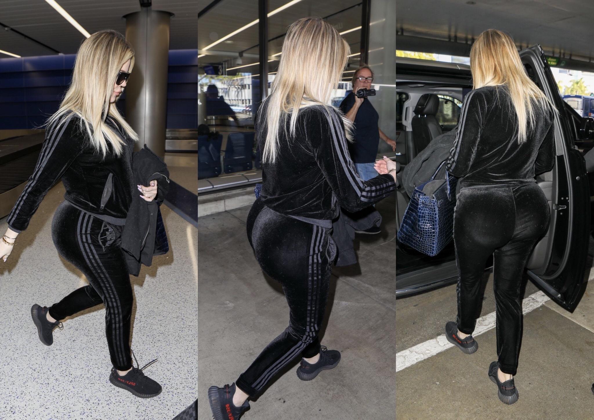 Khloes Ass Was Enormous From Pregnancy Scrolller