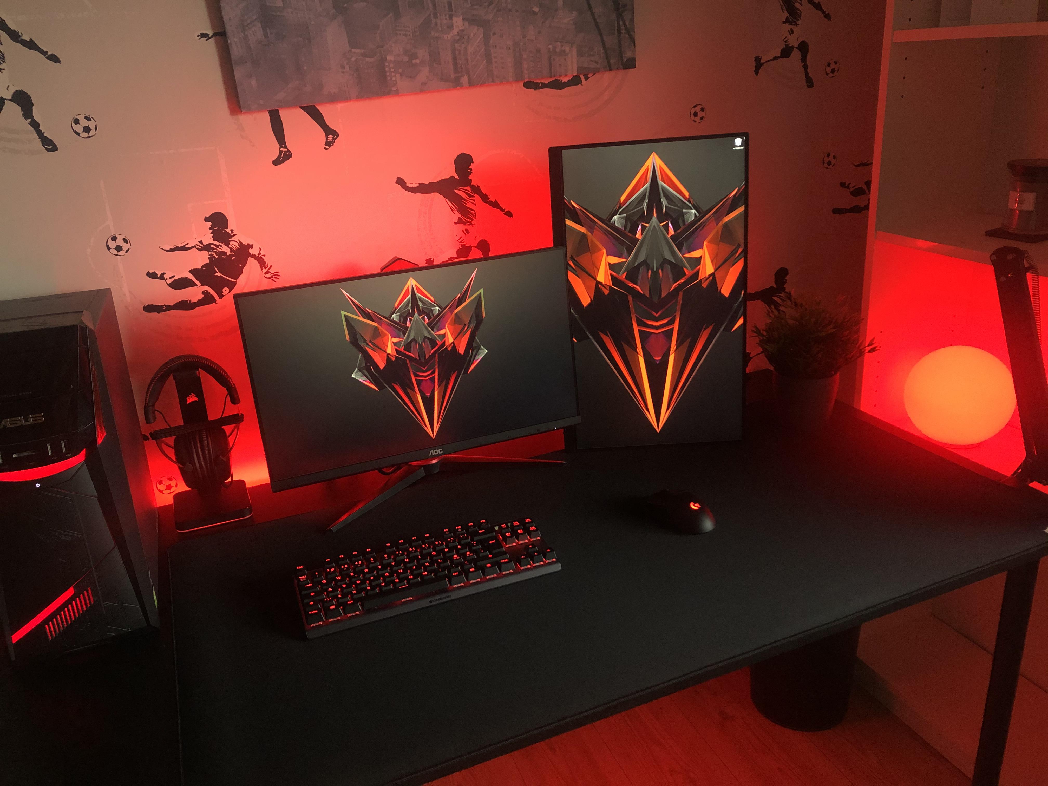 My Black And Red Setup I Would Love To Hear Your Thoughts Scrolller