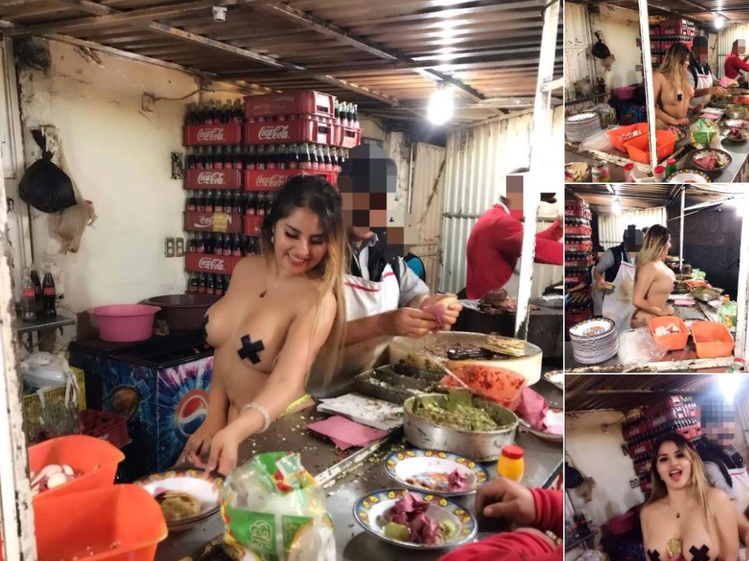 Naked Saleswoman On The Market But With Closed Nipples Pic Scrolller