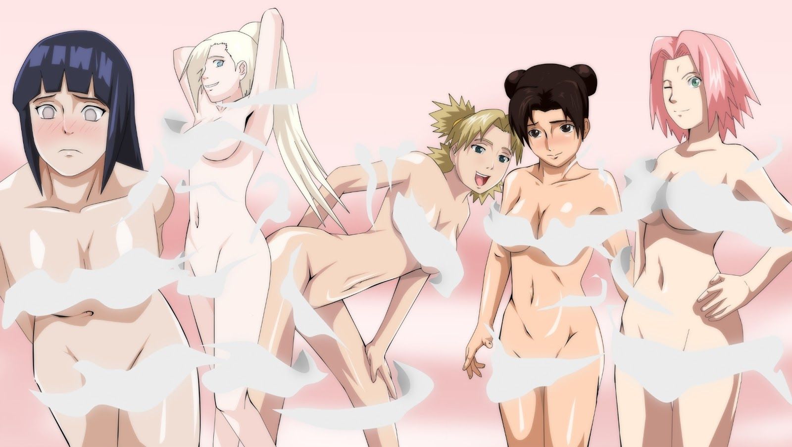 Naked naruto girls comic