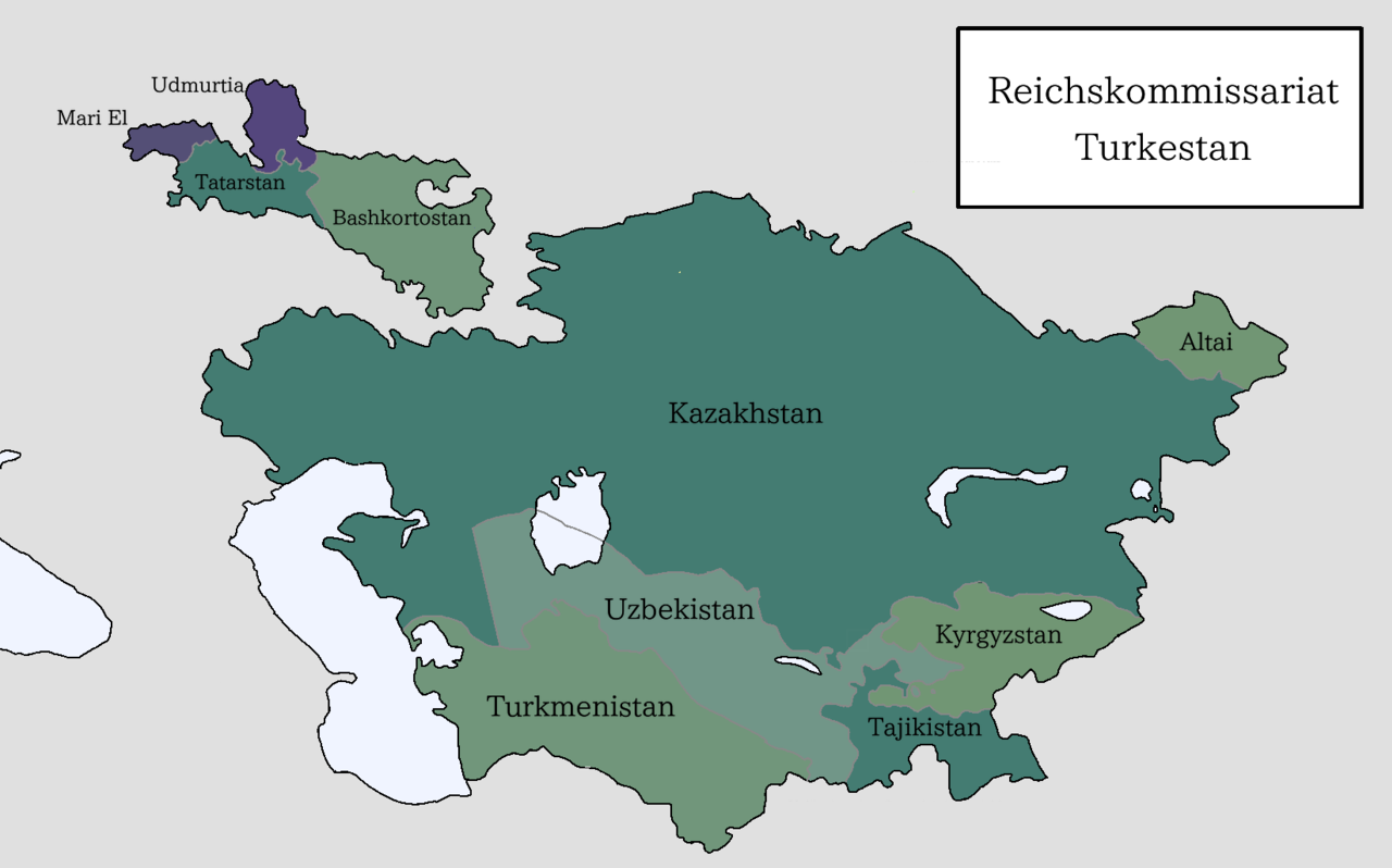 Reichskommissariat T Rkistan Barbarossa Harekat N N Ba Lamas Ndan