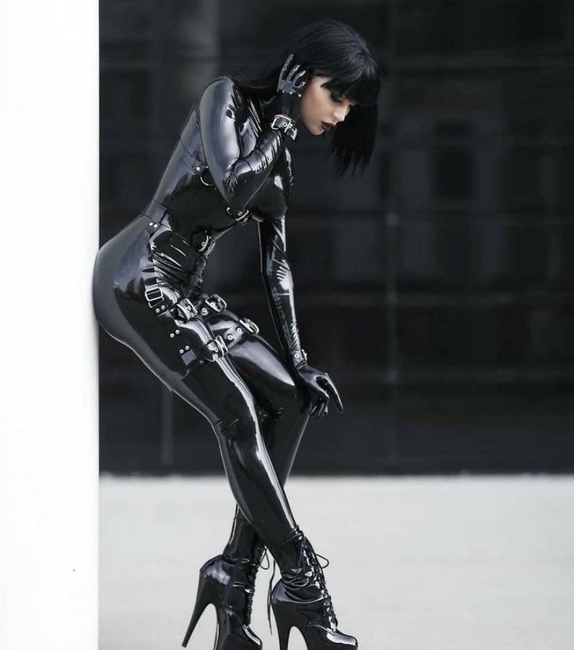 Sexy Catsuit By Latex Lita Scrolller