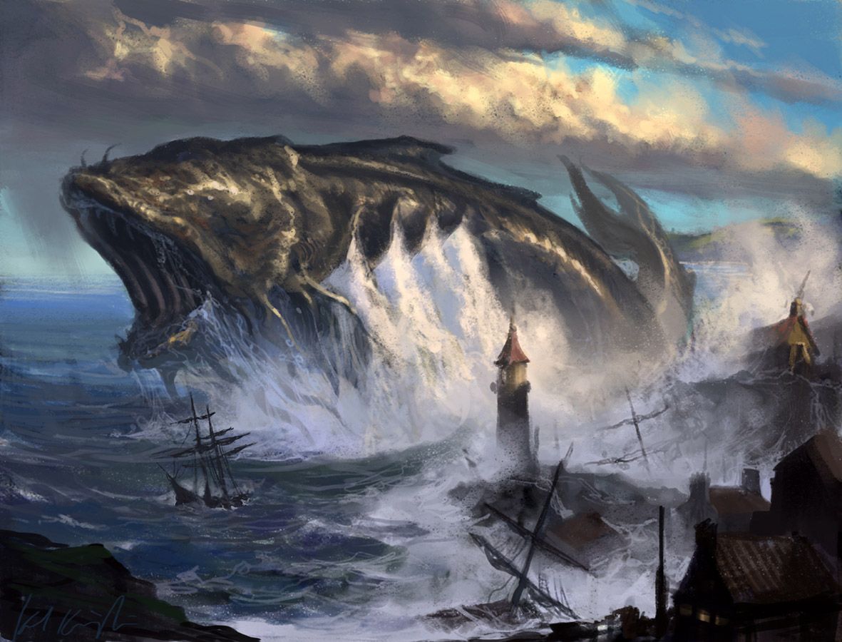 Stormtide Leviathan By Karl Kopinski Scrolller