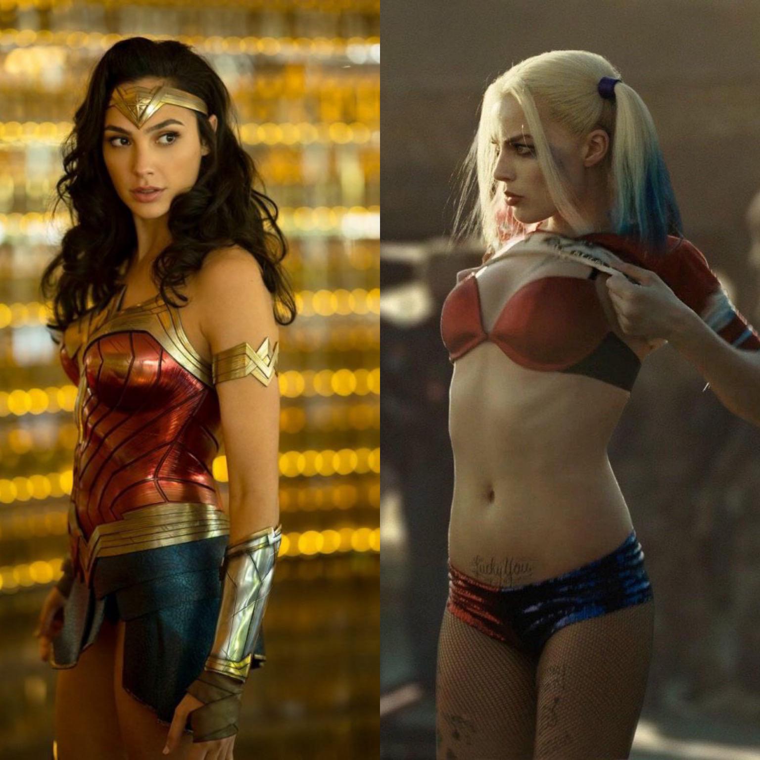 Who Would You Rather Fuck Wonder Woman Gal Gadot Or Harley Quinn