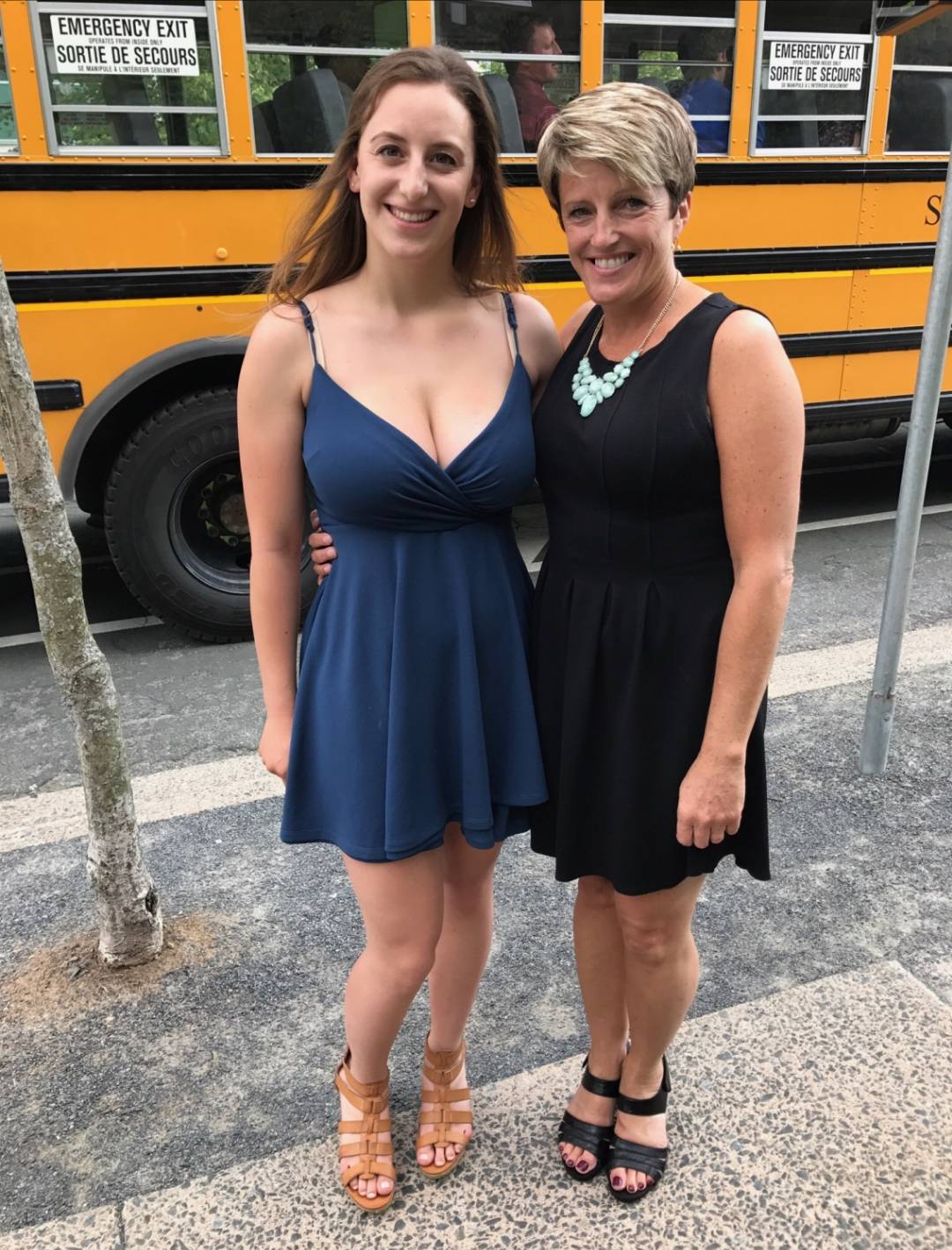 With Her Mom Scrolller