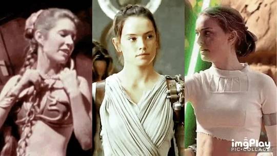 Carrie Fisher Daisy Ridley And Natalie Portman May The 4th Be With