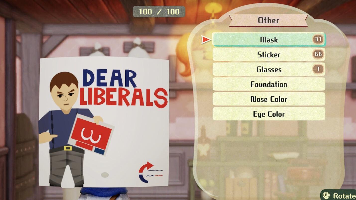 Dear Liberals If Miitopia Doesn T Have The Best Customization Compared