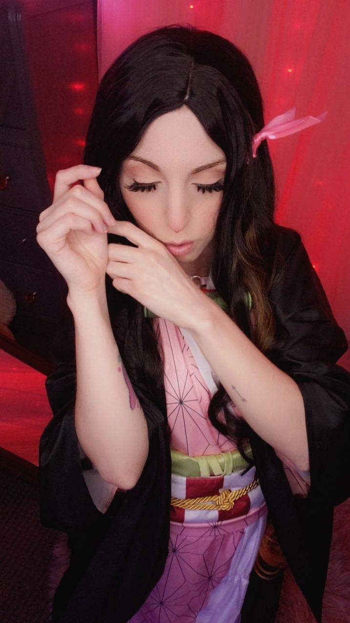 Demon Slayer Nezuko Kamado Cosplay By River Raye Scrolller