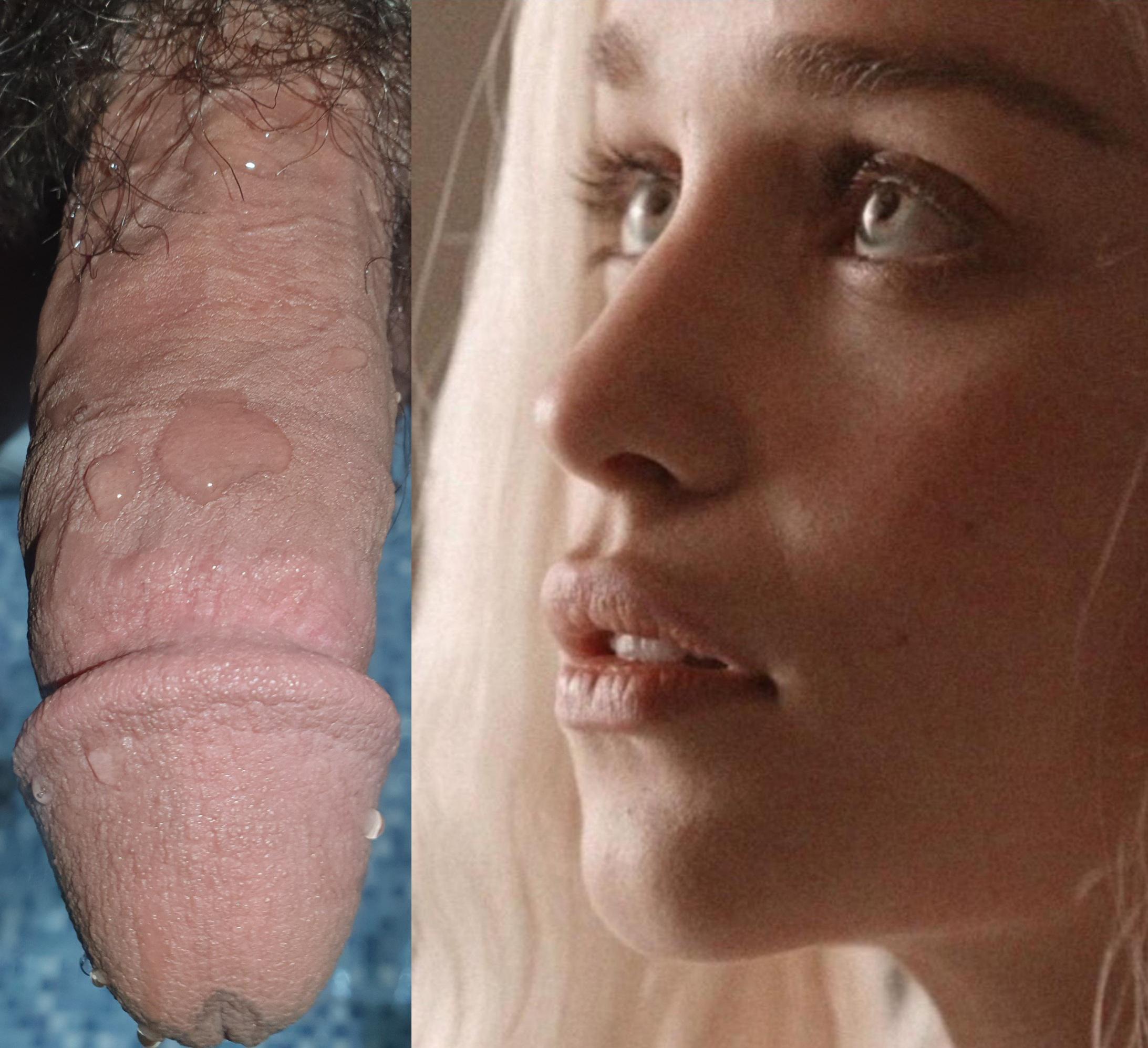 Emilia Clarke S Dick Sucking Lips Salivating For Cock Scrolller