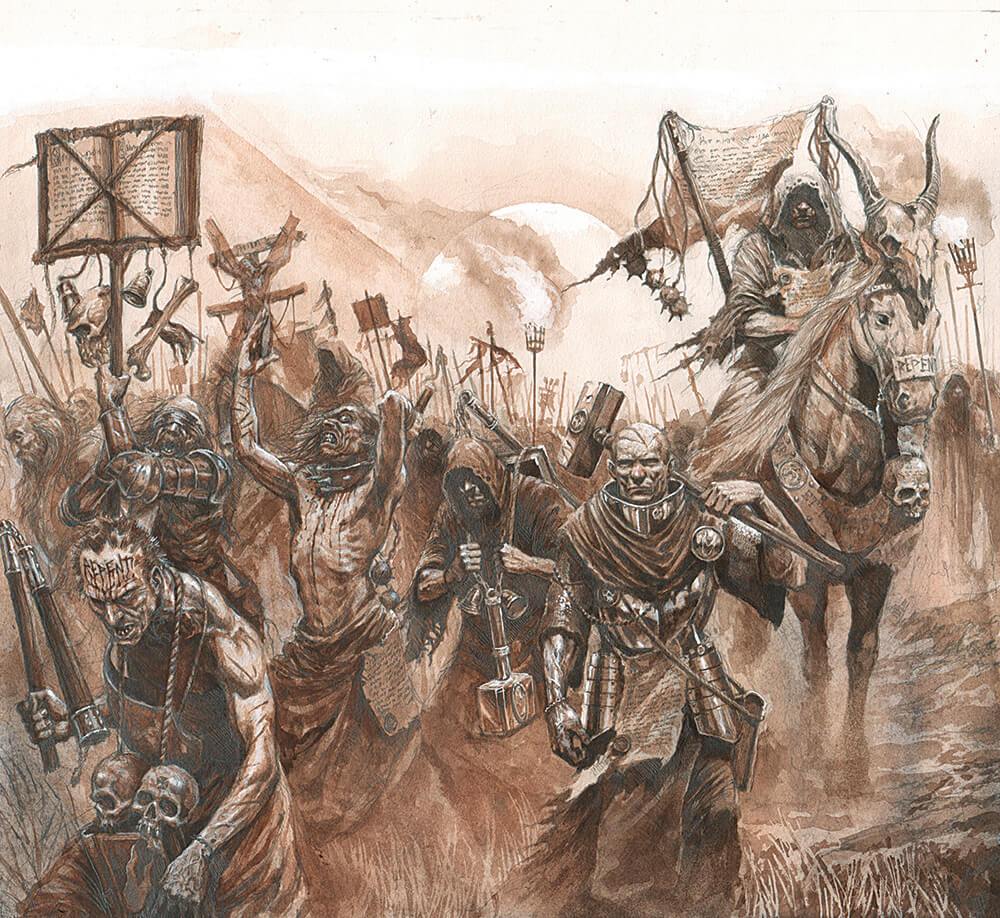 Empire Flagellants By Karl Kopinski Scrolller