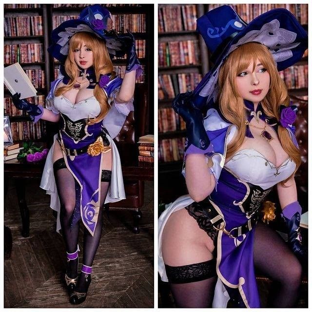 Genshin Impact Lisa Cosplay By Oshinobi Cosplay Scrolller