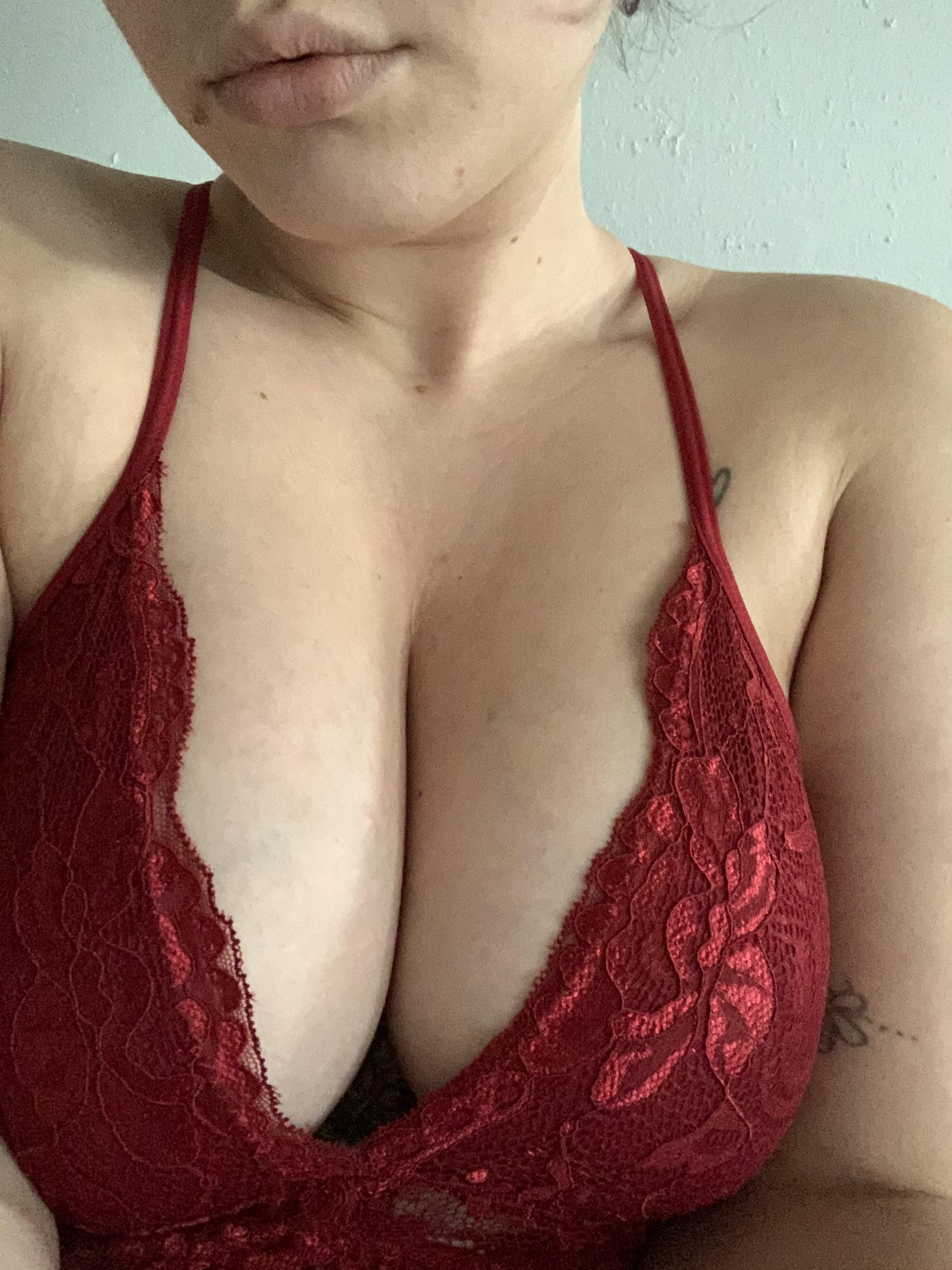 This Lingerie Pushes My Boobs Together In The Best Way Dont Ya Think