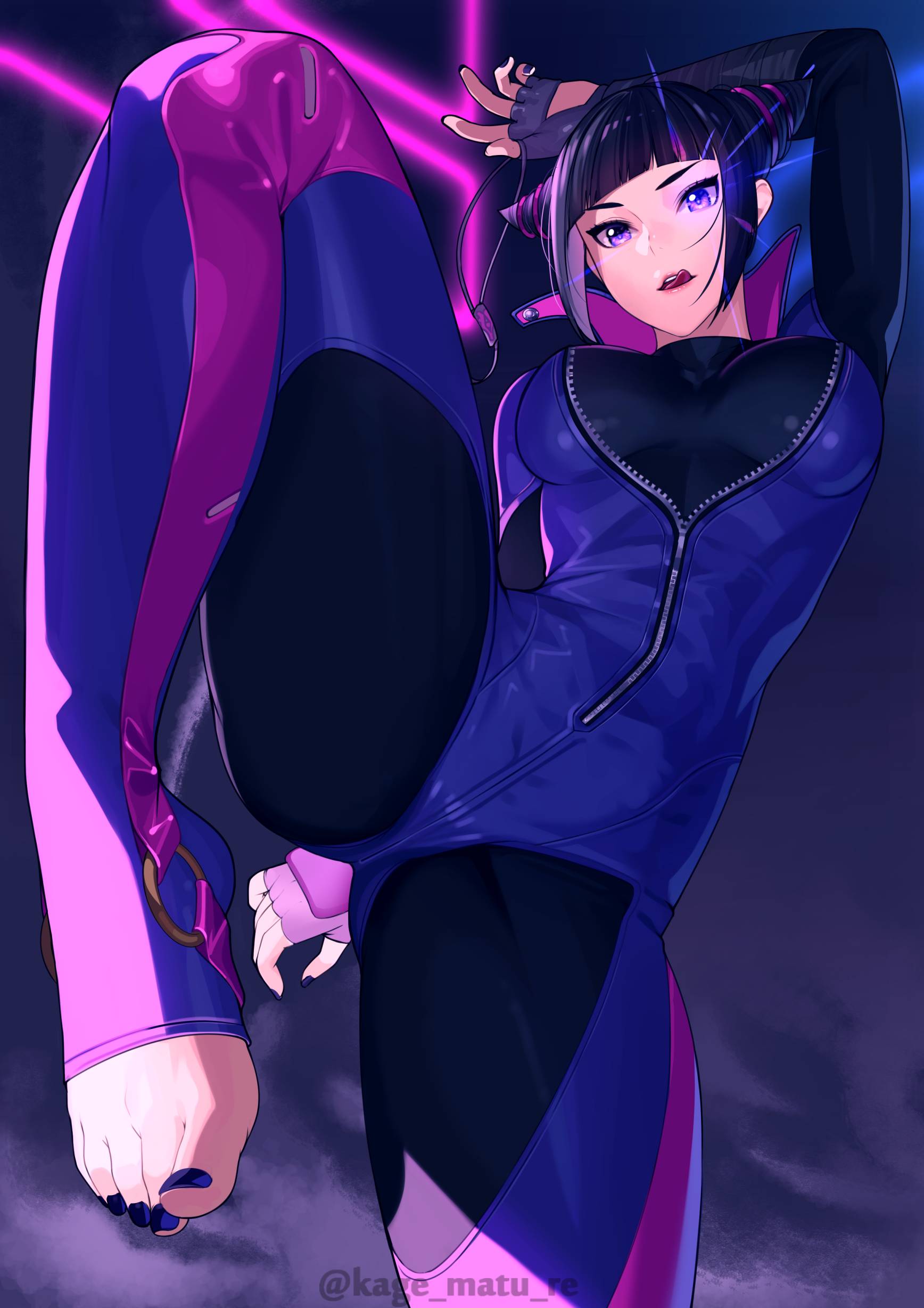 Juri S Feet Appreciation Post Kage Matu Re Street Fighter Scrolller