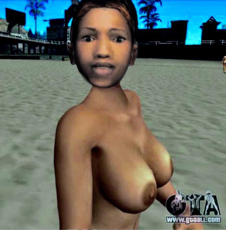 Kendl Johnson At Nude Beach MakTan Grand Theft Auto Scrolller