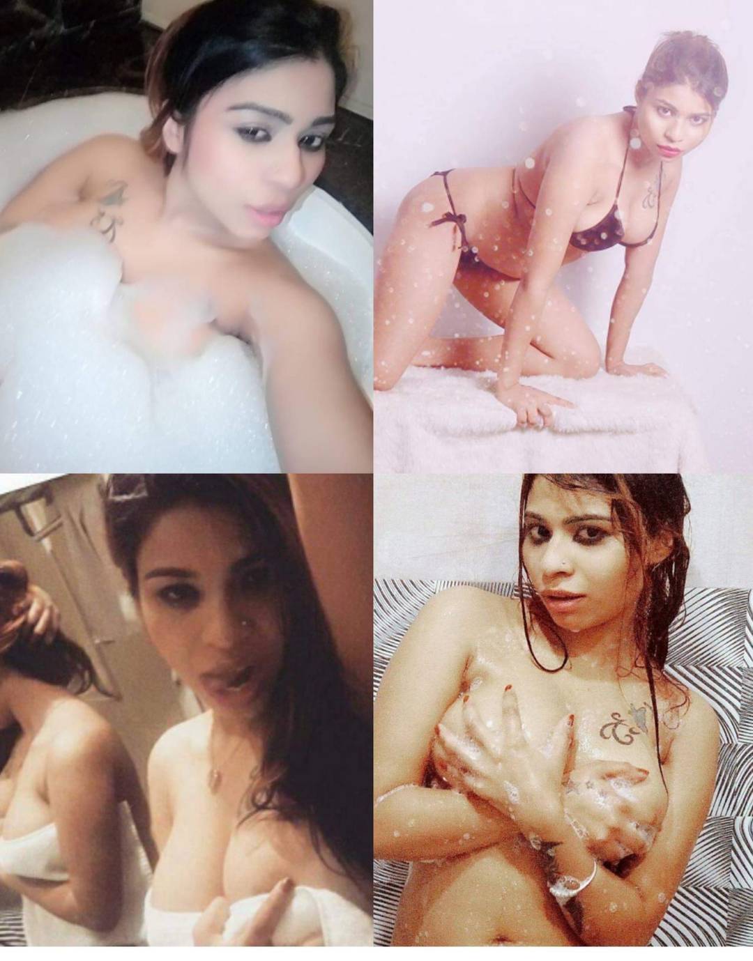 Latest Unseen Nude And Sexy Private Bathing Pic Of Anam Khan Onlyfans