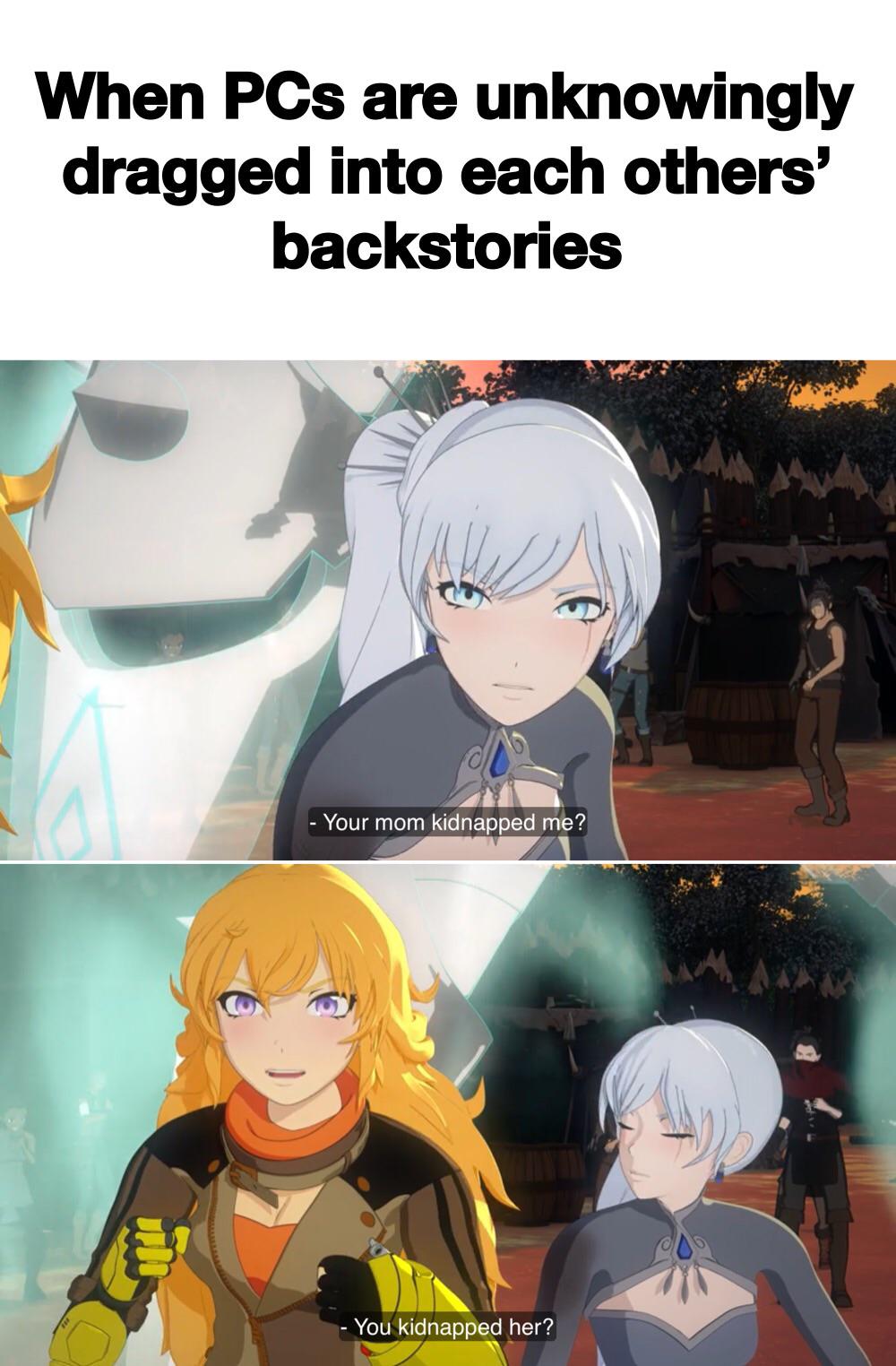 Making D D Memes Out Of Every RWBY Episode Volume 5 Chapter 4