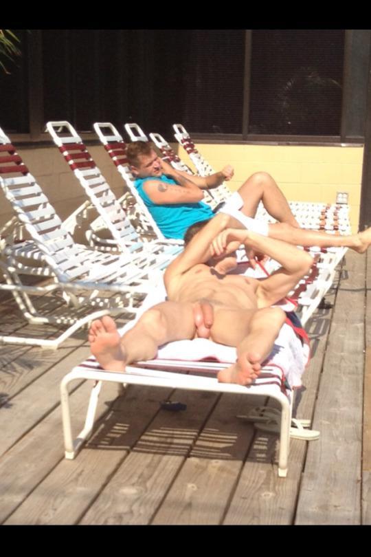 Naked Sunbathing On Lads Holiday Scrolller