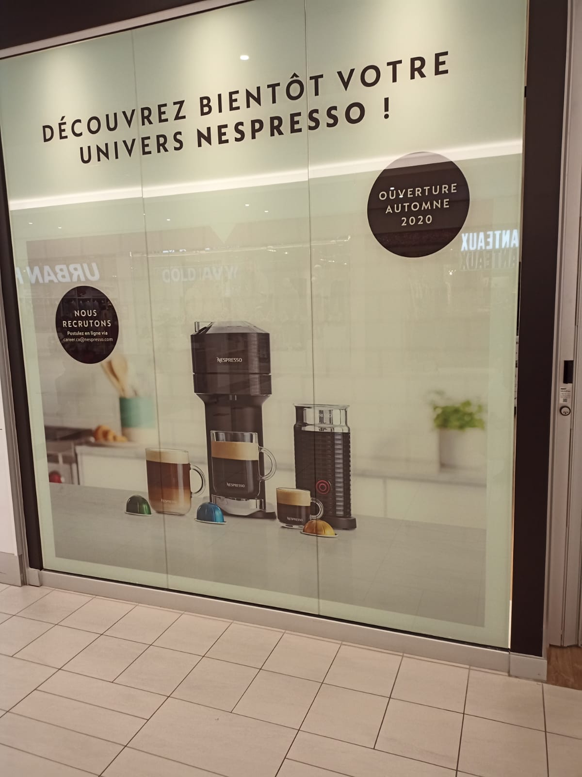 Nespresso Va S Ouvrir Dans Carrefour De L Estrie En Automne 2020