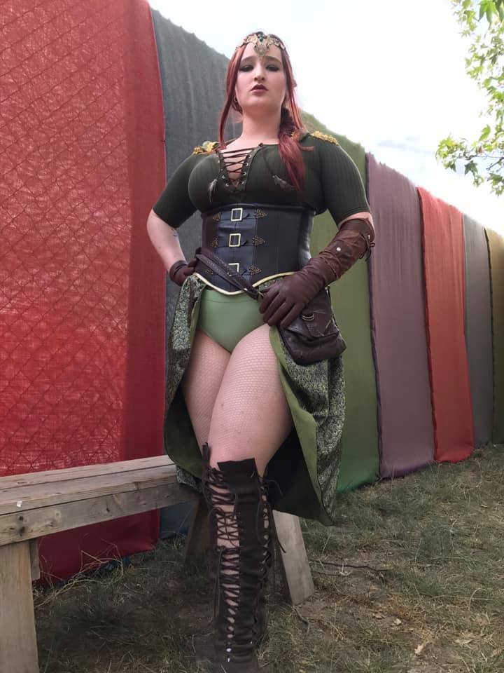 Not Nude But Sexy Renaissance Faire Shot From Her Twitter A Few Days