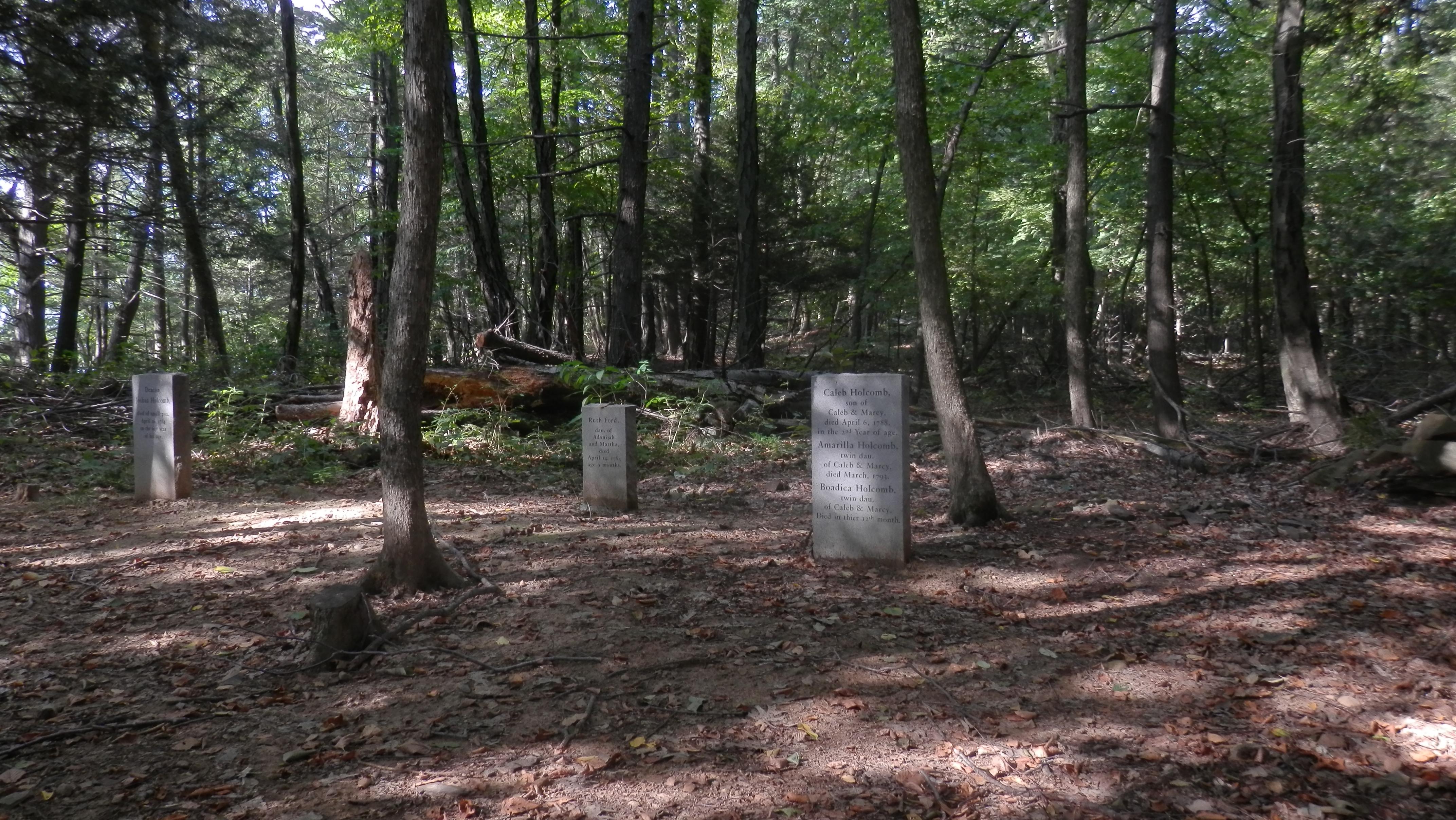 Oc Smallpox Cemetery Off Of A Hiking Trail East Granby Ct The