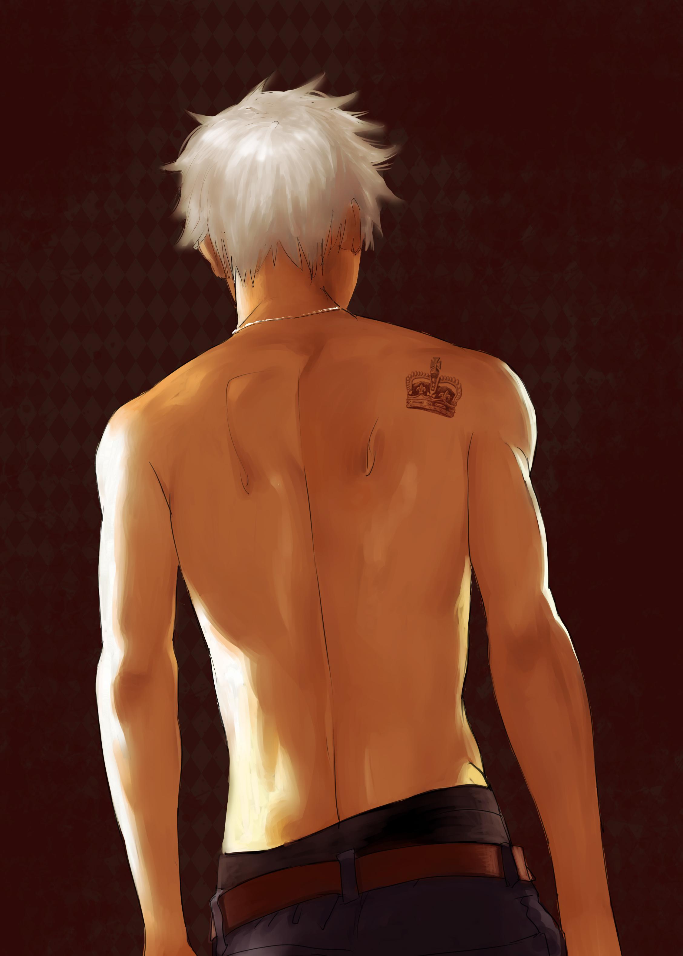 Prussia S Back Axis Powers Hetalia Scrolller