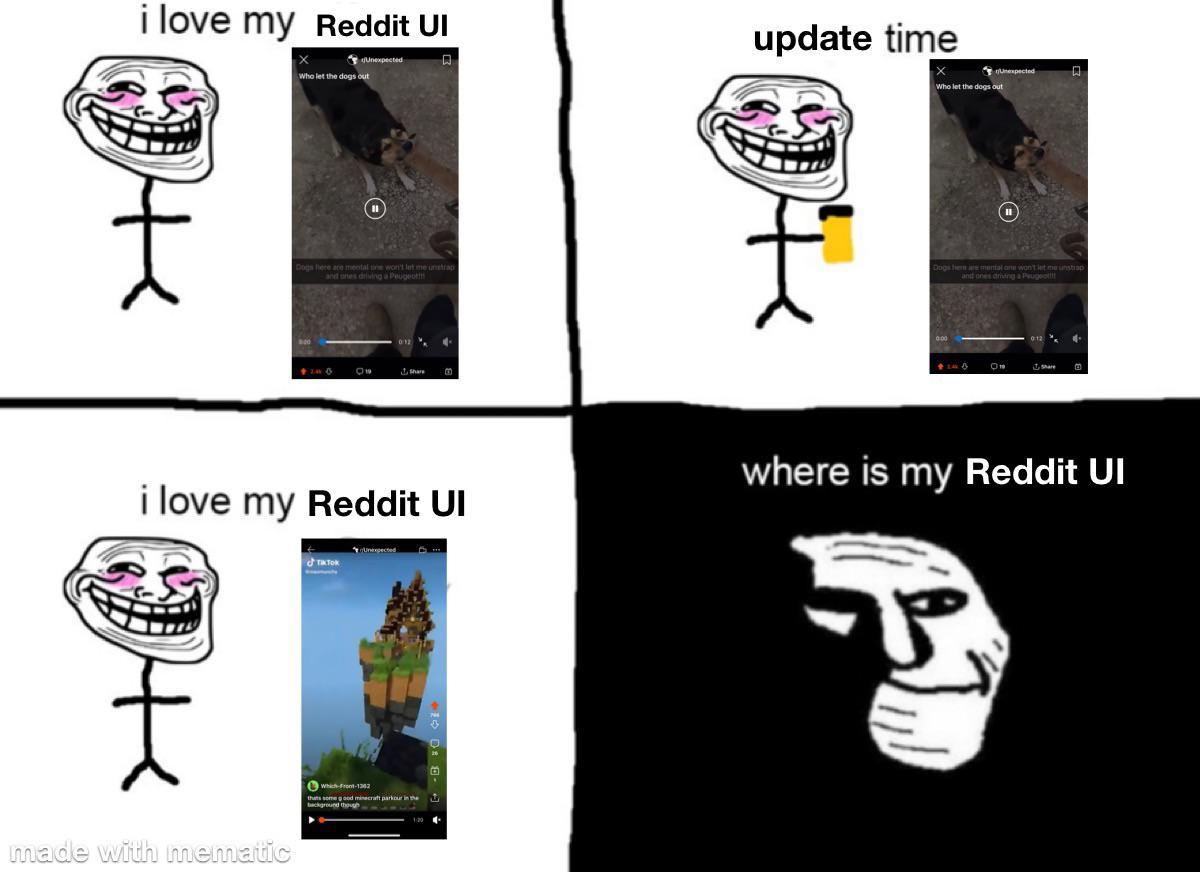 Rule Fuck The New UI Scrolller