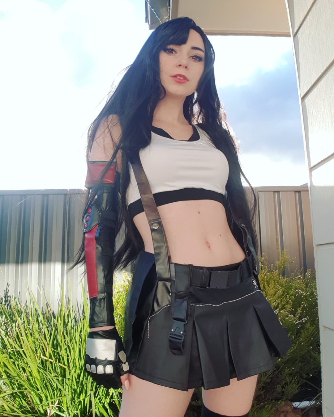 Tifa From Ff7 Remake By Elefire Grey Scrolller