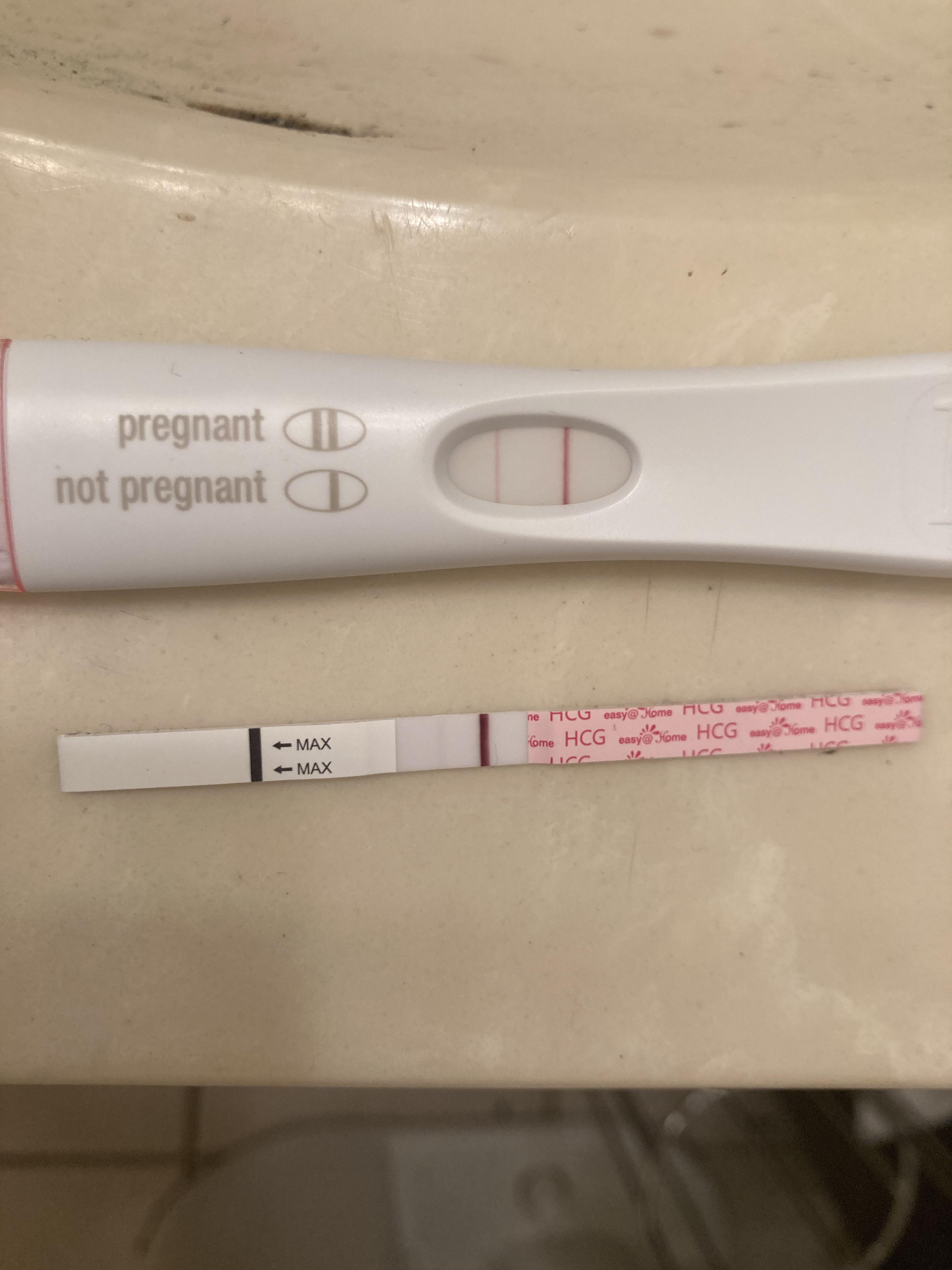 Update From Dpo Faint Line Yesterday Had One Frer Left Dpo Cd