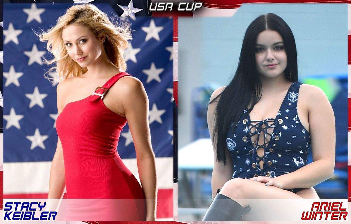 USA Cup Atlantic Matchday 5 Stacy Keibler Vs Ariel Winter Scrolller