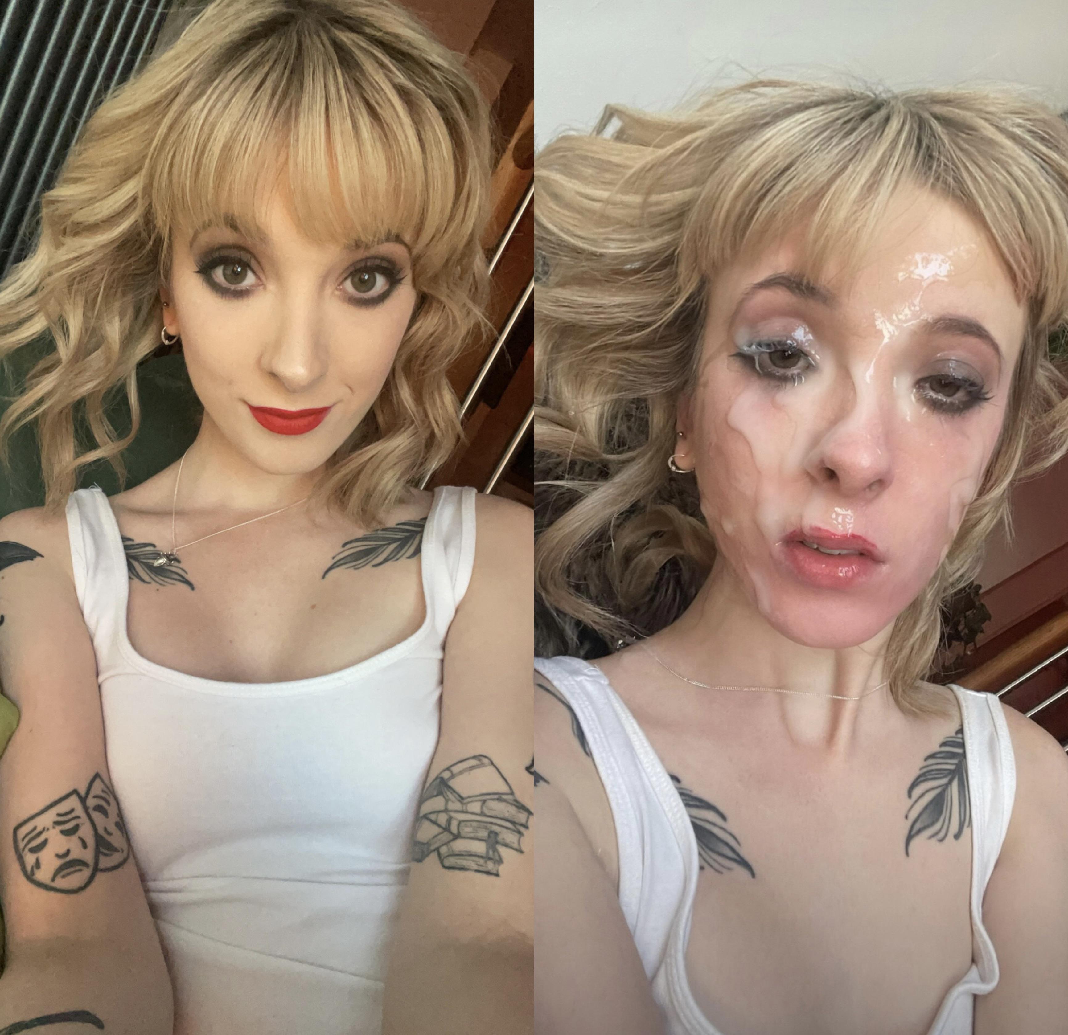 Before After Cum Selfies Scrolller