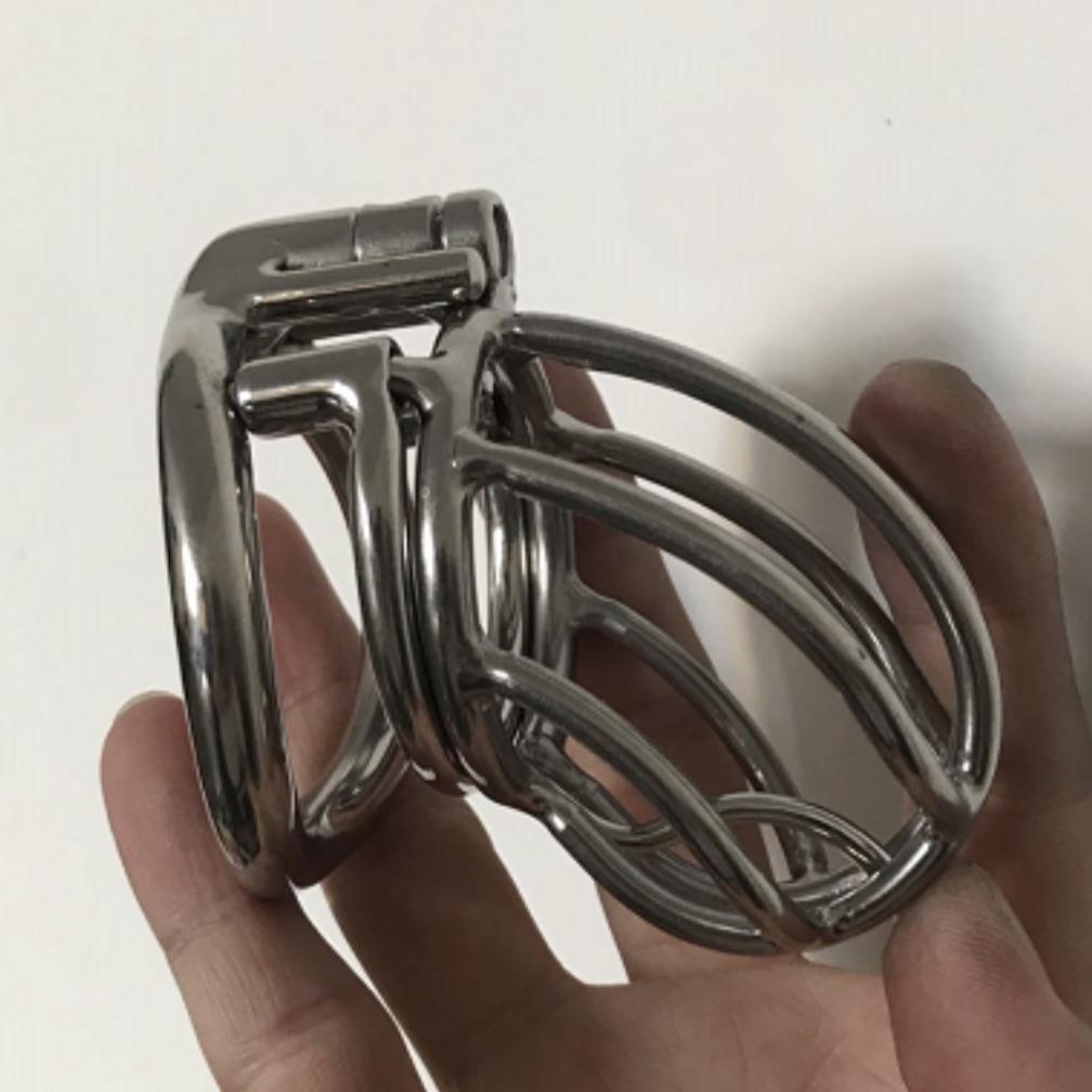 New Ba Custom Titanium Chastity Cage For My Slave With Permanent