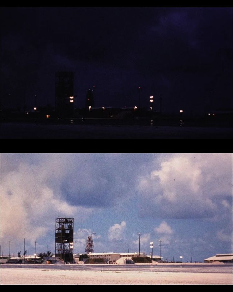 Operation Hardtack At Johnston Atoll July The Top Image Is