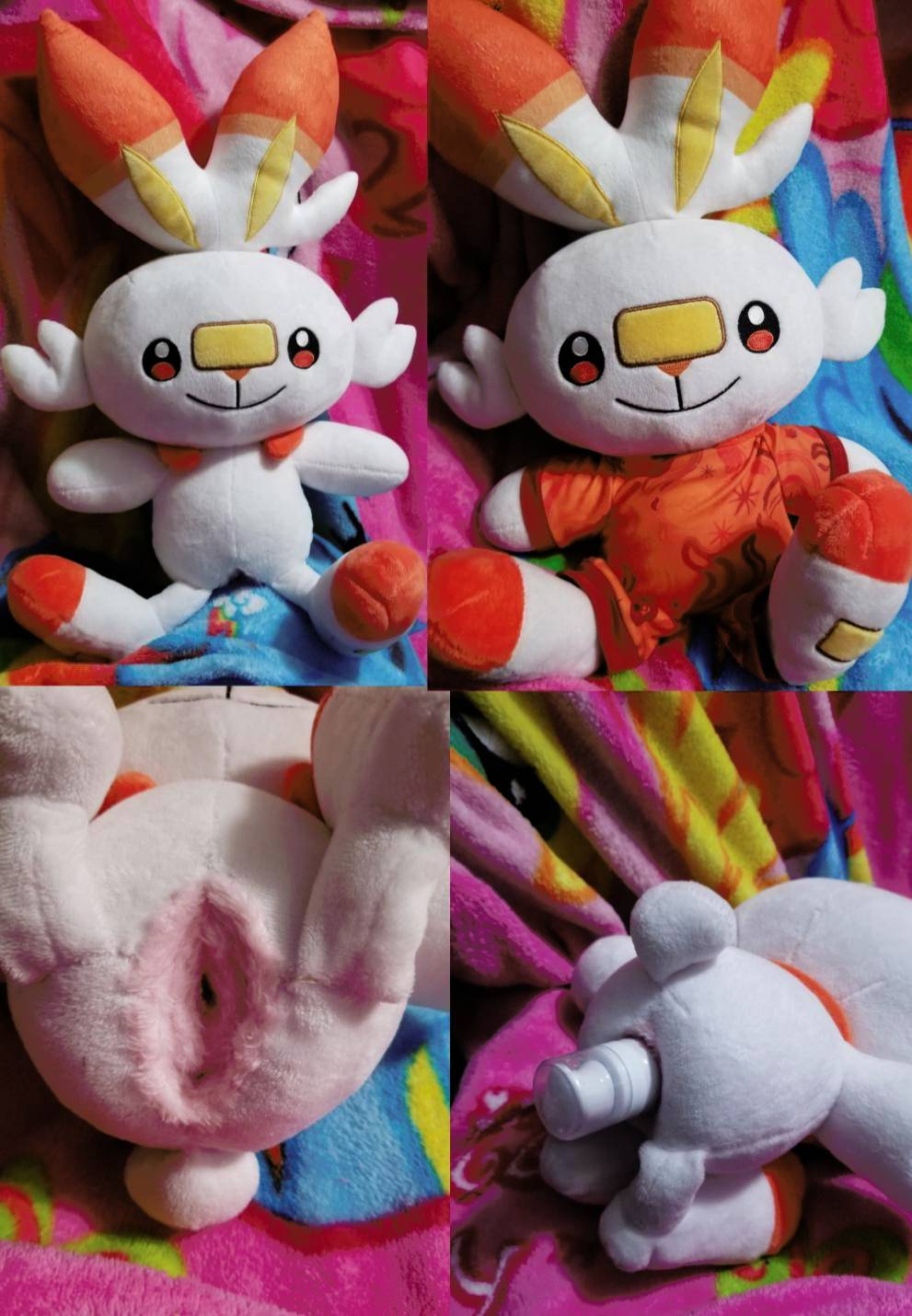 Recently Commissioned NSFW Fuckable Female Pokemon Scorbunny With