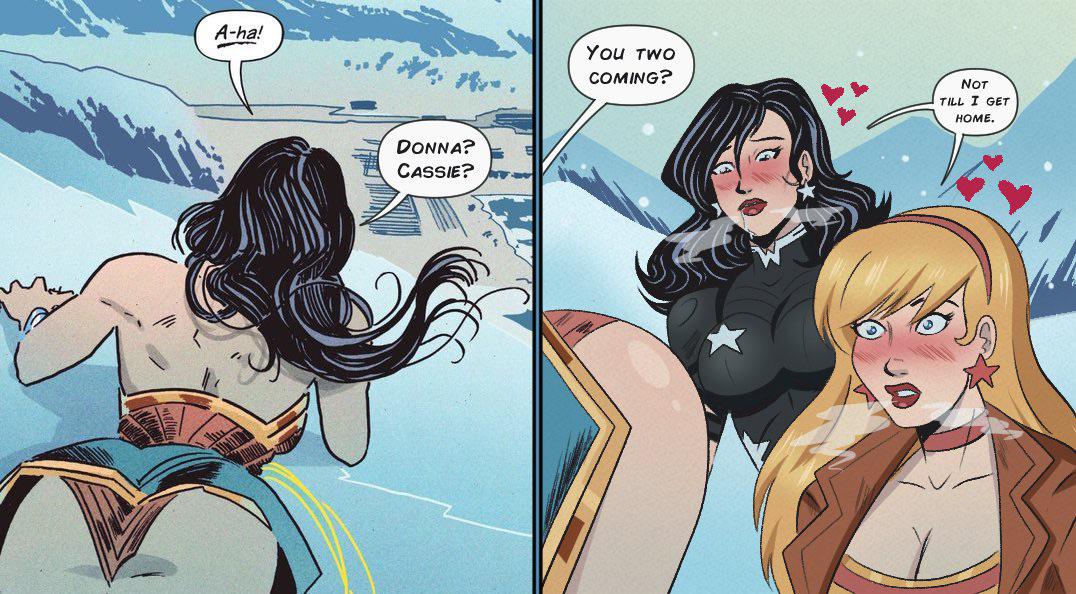 Wonder Woman Wondergirl And Donna Troy Polmanning Scrolller