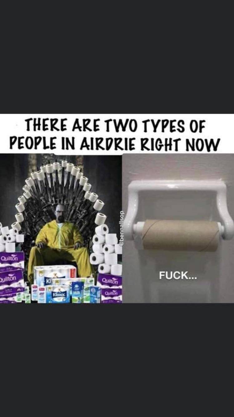 Airdrie Gets A Meme Its About Toilet Paper Scrolller